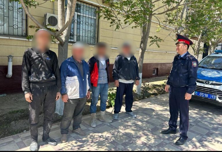 Полицейлер 2 тәулікте заңсыз жұмыс істеп жүрген 131 шетелдікті анықтады