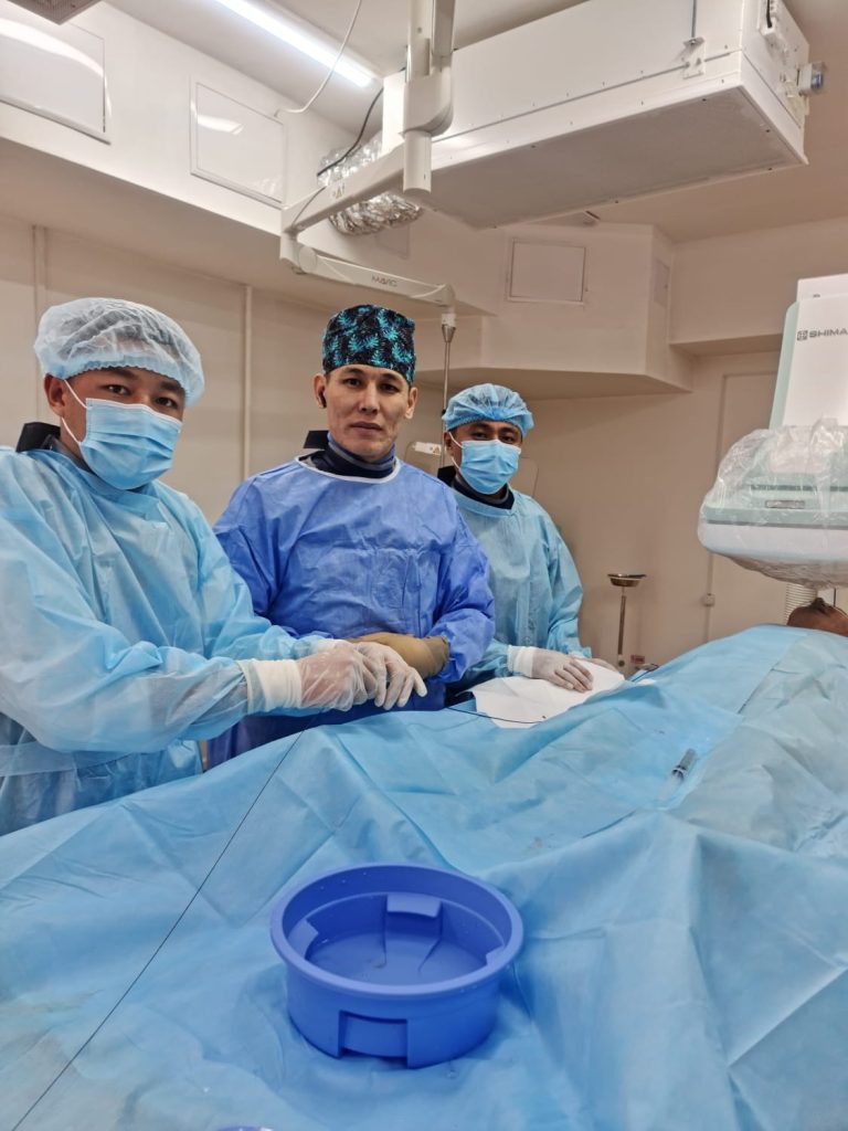 Қарасай ауданаралық ауруханасының дәрігерлері өкпе эмболиясы артериясы диагнозы қойылған науқастың өмірін сақтап қалды
