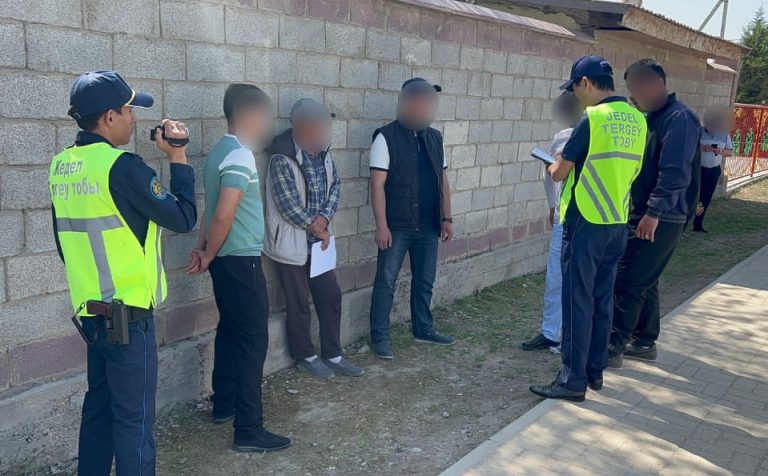 Түркістан облысының полицейлері 350-ге тарта «Трамадол» таблеткасын тәркіледі