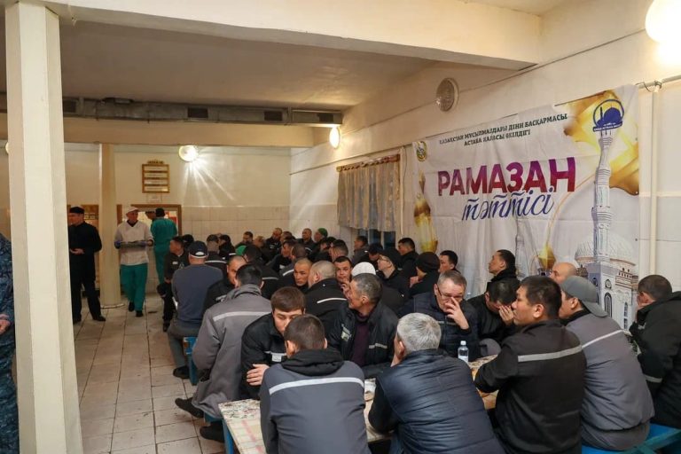 №2 (қәуіпсіздігі төтенше) мекемедегі сотталғандарға арнап Рамазан айына қарсы «ауызашар» іс-шарасы ұйымдастырылды
