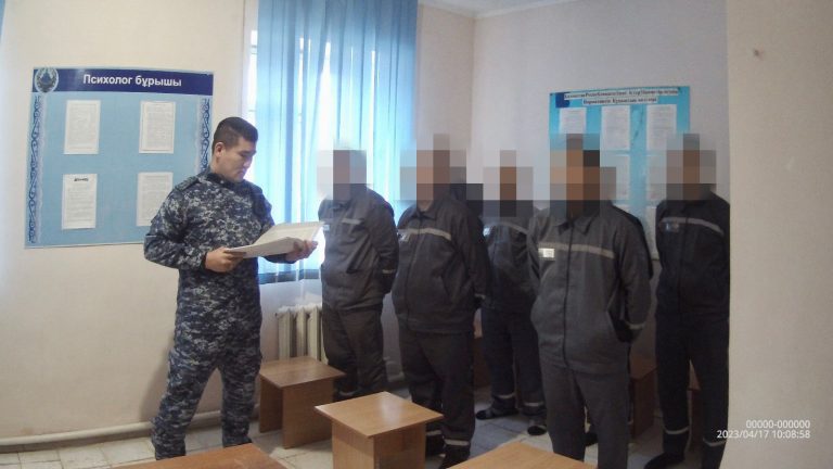 Жедел бөлім қызметкері түсіндірме жұмыстарын жүргізді