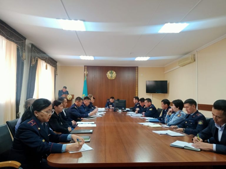 ҚАЖ департаменті бірінші тоқсанды қорытындылады
