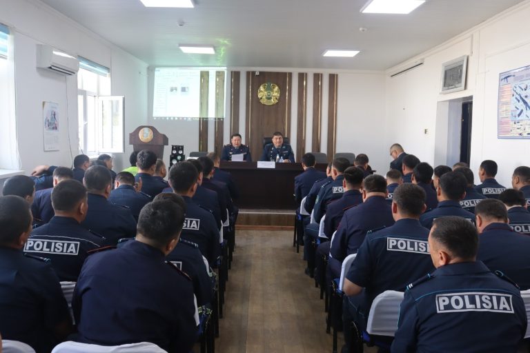 Мақтаарал ауданында ауыр және аса ауыр қылмыстардың ашылымы жақсарған