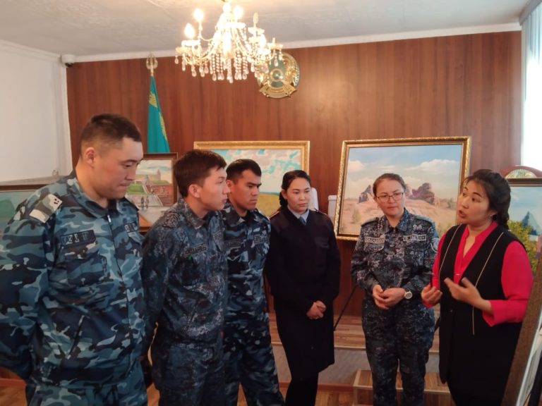 Жеке құрам туған өлке тарихын танып білді