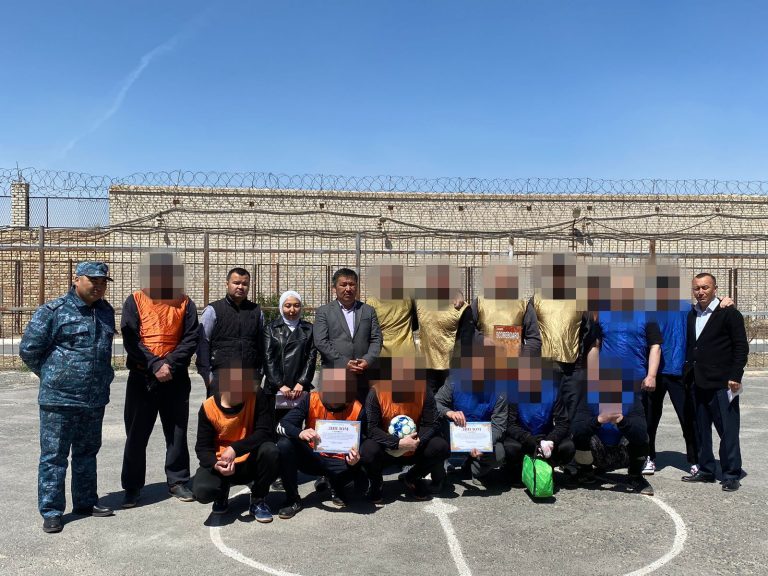 Сотталғандар арасында кіші футболдан сайыс өтті