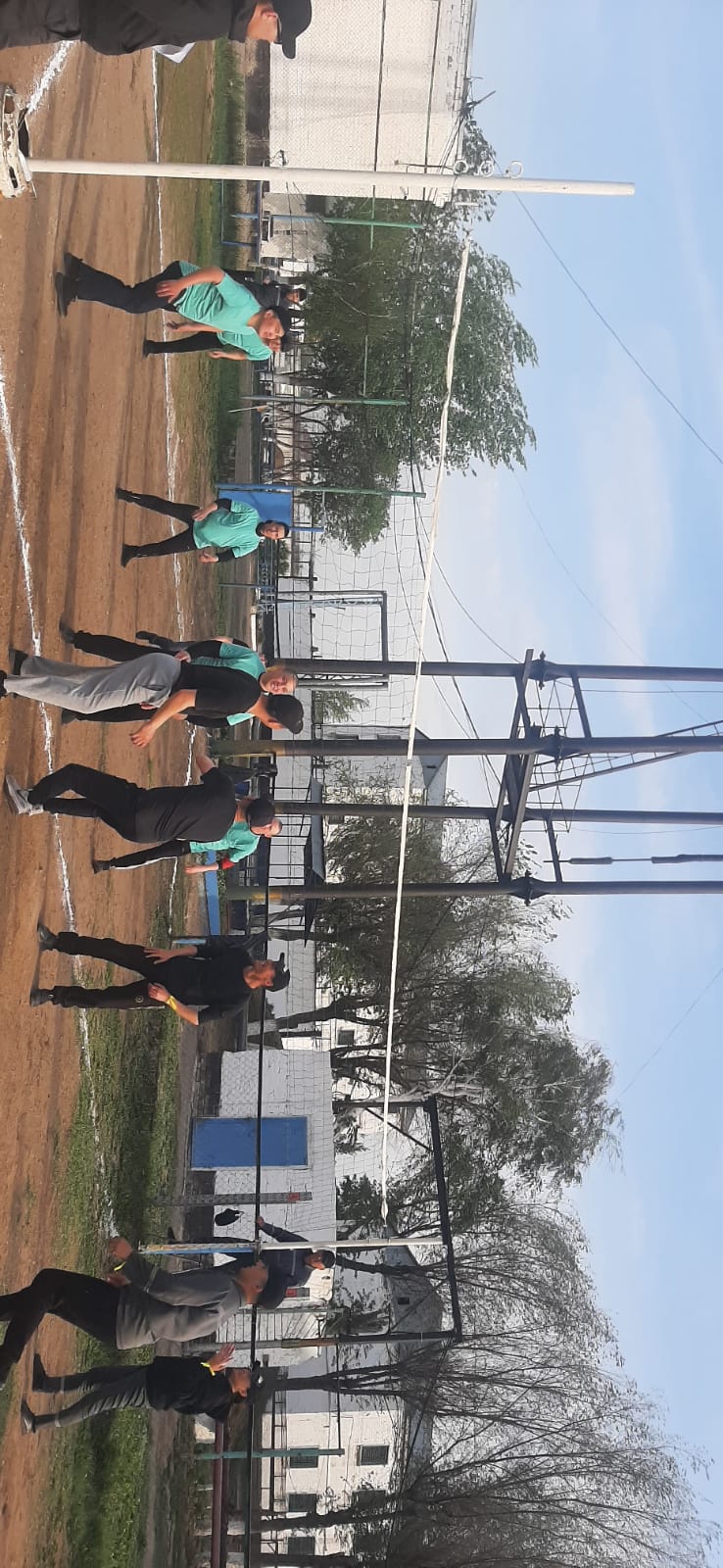 Елордалық тергеу изоляторында пионербол ойыннан жарыс өтті