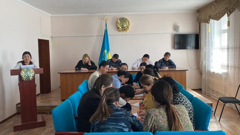 Қызылорда облысы бойынша ҚАЖ департаменті қызметкерлері жалпыұлттық диктантқа қатысты