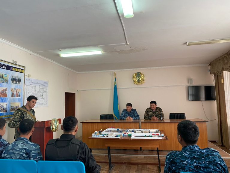 Оқу – жаттығу жұмыстары жүргізілді