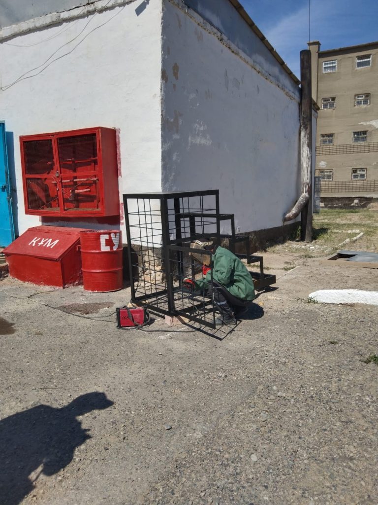 Сотталған темірден түйін түйген шебер