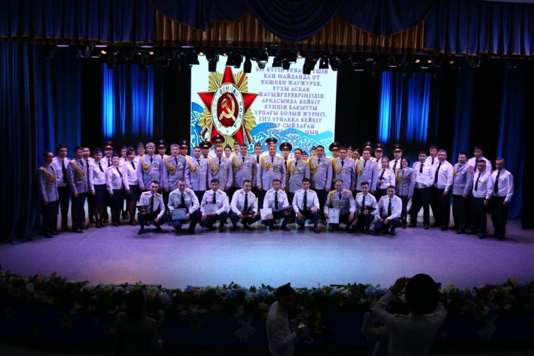 Елордалық ҚАЖД-да Отан қорғаушылар күнін және Ұлы Отан соғысындағы Жеңістің 78 жылдығын мерекелеу құрметіне салтанатты іс-шара өтті