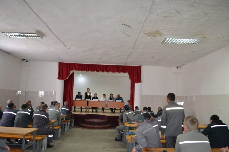 Освобождающиеся осужденные из исправительного учреждения в Актобе, были ознакомлены с государственными программами