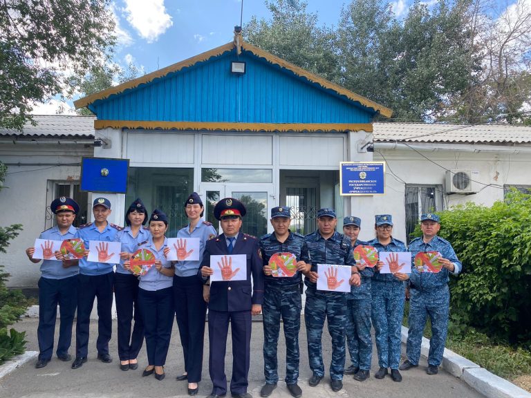 Абай облысында ҚАЖ қызметкерлері «Есірткісіз өмір» акциясын өткізді