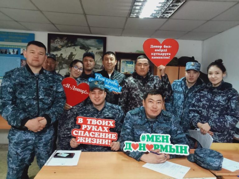 №73 ҚАЖД мекемесінде #МенДонормын атты қайырымдылық іш-шарасы өтті