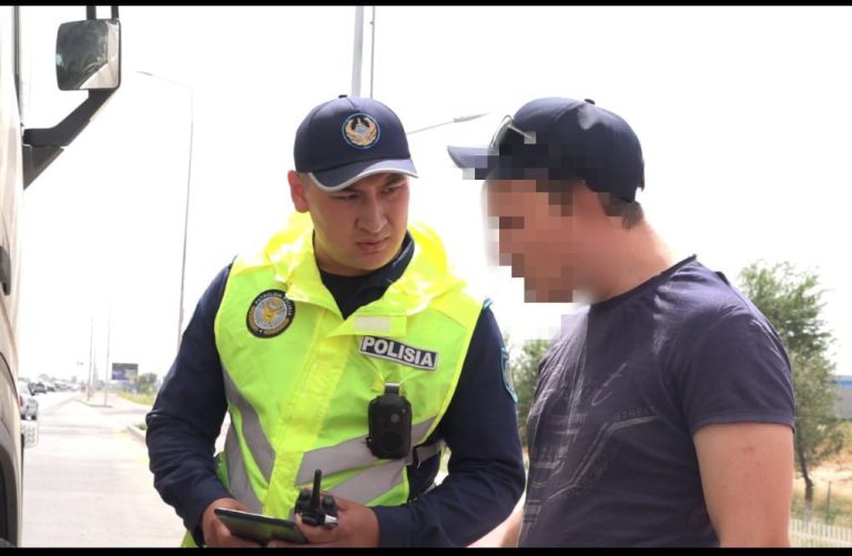 «Қорғау-қауіпті жүргізуші» бағдарламасы арқылы Түркістан облысында 3000-ға тарта көлік айыптұраққа қойылды