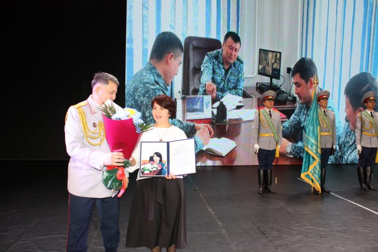 Астаналық ҚАЖ департаментінде Қазақстандық Полиция күніне арналған салтанатты жиын өтті