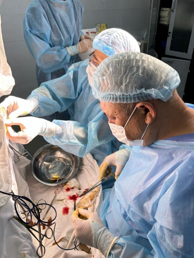 Қалқаман ауруханасы дәрігерлері созылмалы және жіті геморройды шағын инвазивті заманауи әдіспен емдейді