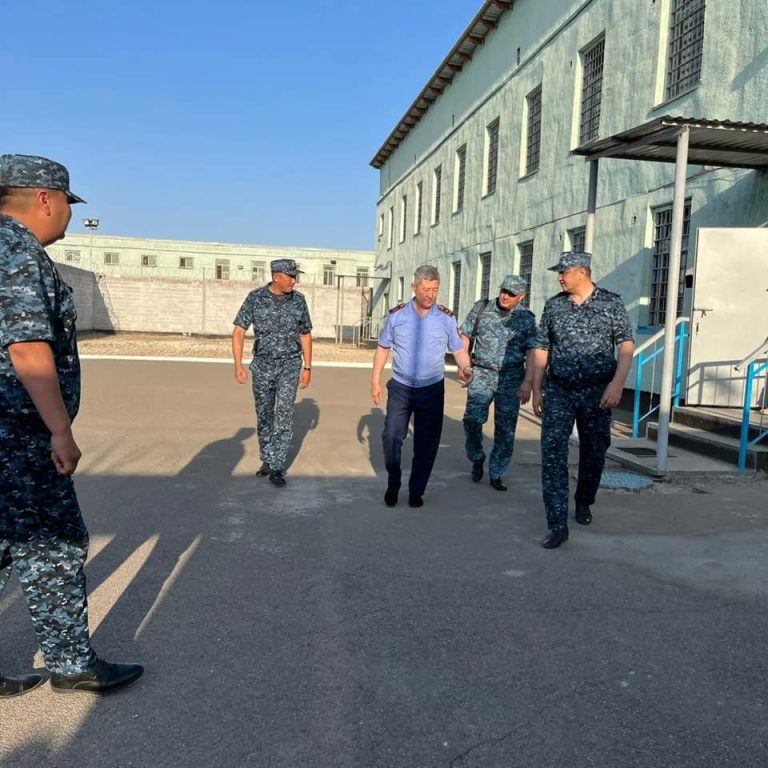 ҚАЖК басшысының орынбасары Алматы облысының колонияларында болды