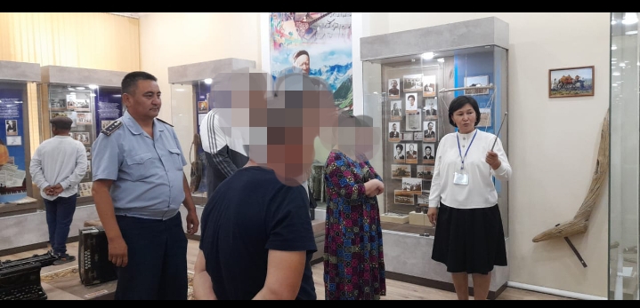Сотталғандар мұражайға барды