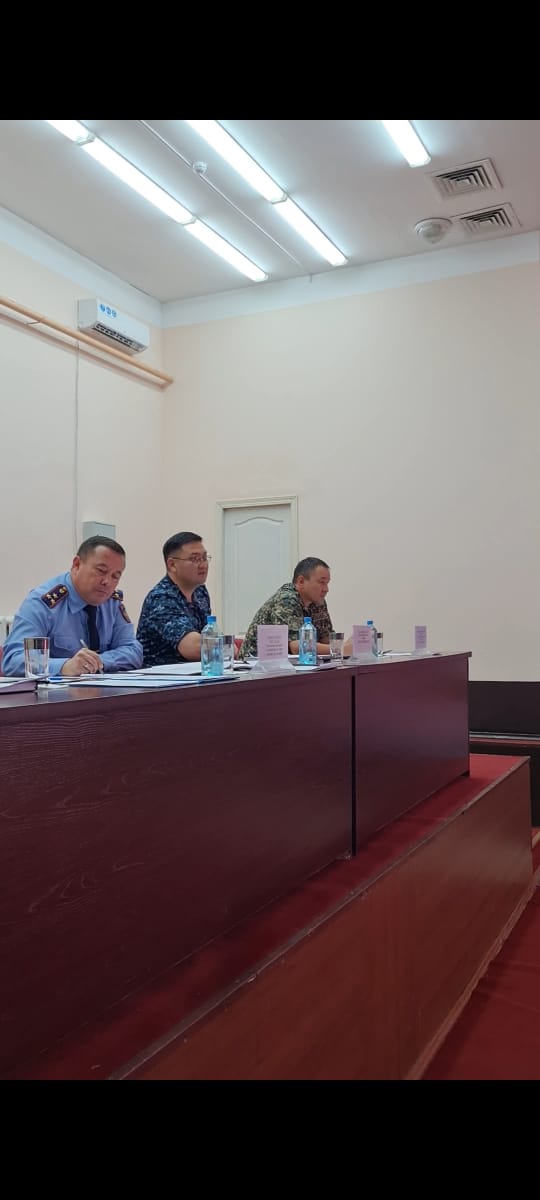 ҚАЖ Департаментінде жедел кеңес өтті