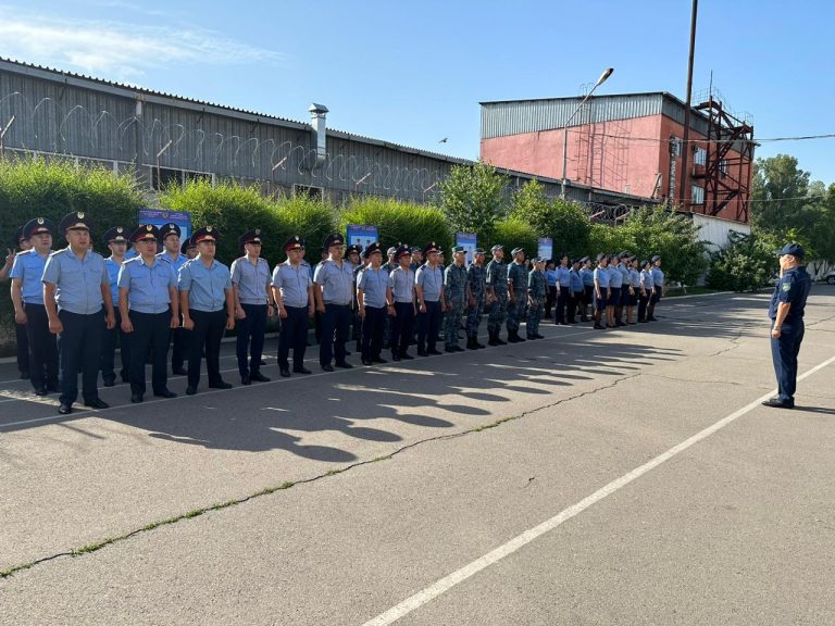 День Государственных символов Республики Казахстан отметили в учреждении №72 ДУИС по г. Алматы