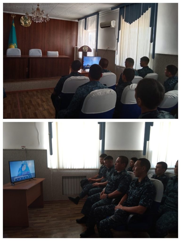 Жекеқұрамға патриоттық тәрбие берілді
