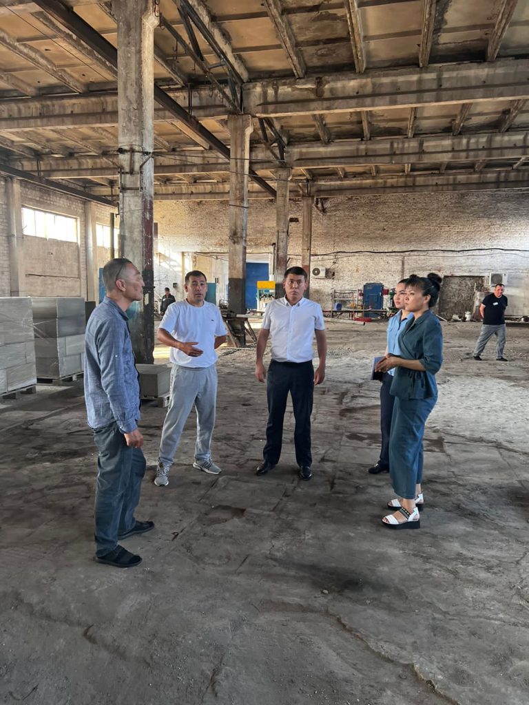 Алматы облысы мекеме өндіріс аумағына кәсіпкерлер шақырылды