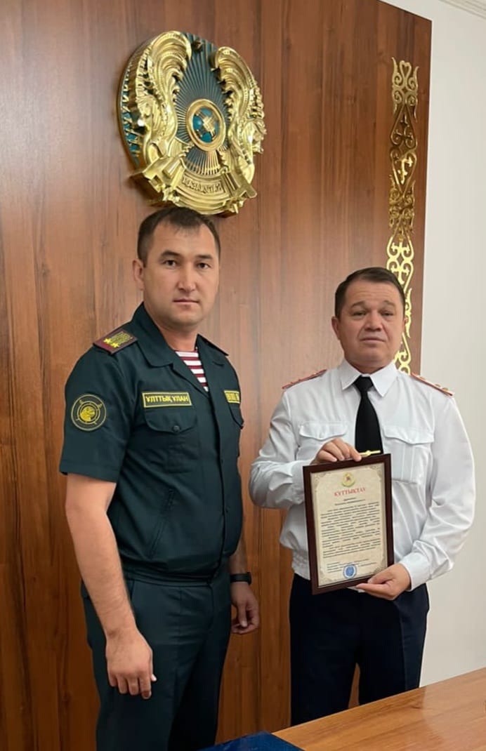 АЛМАТЫ АКАДЕМИЯСЫНДА ПОЛИЦИЯ КҮНІНДЕ БАСШЫ ҚҰРАМҒА СЕРТИФИКАТ ТАБЫСТАЛДЫ