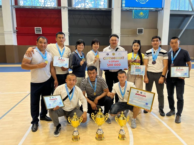 Департамент УИС по Алматинской области занял призовое 2 место в XV летней Спартакиаде