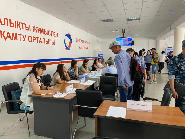 Жұмысқа орналастыру жәрмеңкесі өтті