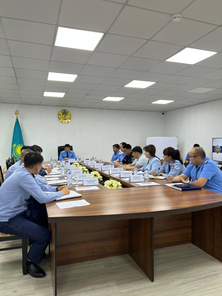 Құқық бұзушылықтың алдын алу талқыланды