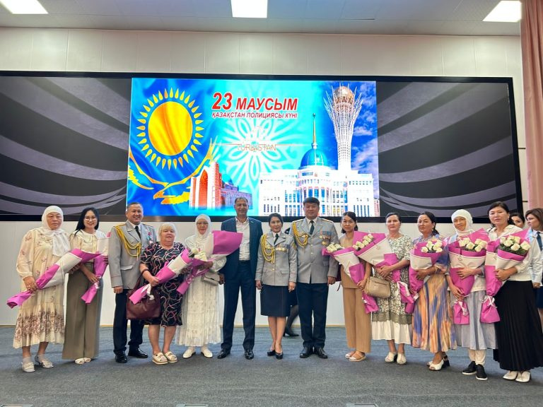 «Полиция күні» мерекесі қарсаңында, Полиция департаментінің жаңа ғимаратында мерекелік шара өтті
