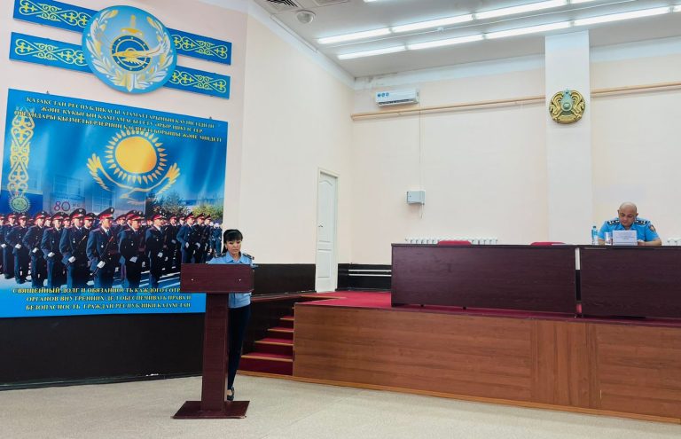 Рабочая встреча была проведена в ДУИС по Алматинской области