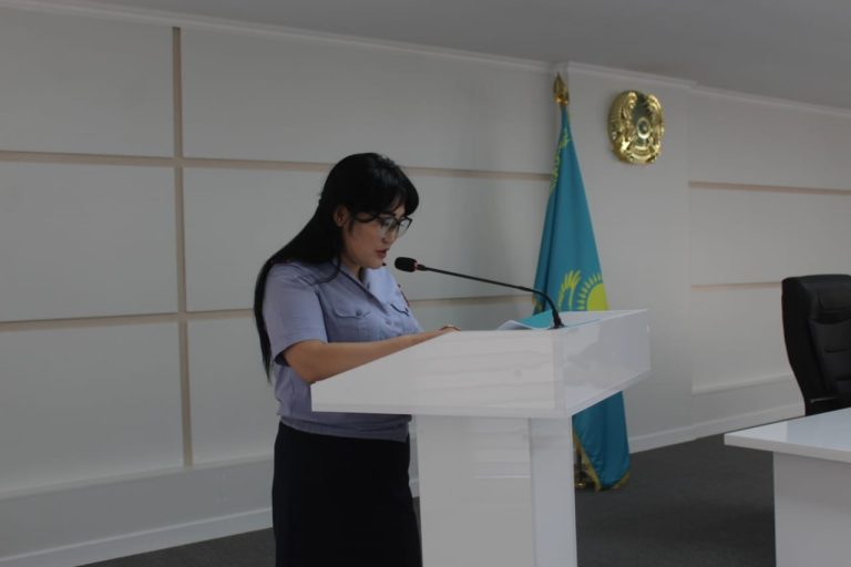 Төлеби ауданында қоғамдық қауіпсіздік бойынша жаңадан енгізіліп жатқан әдіс-тәсілдер талқыланды