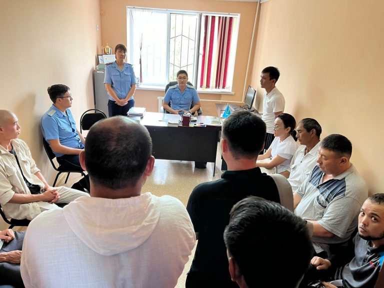 Құқық бұзушылықтың алдын алу барысы түсінедірілді