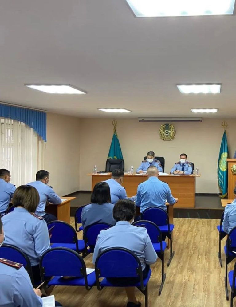 В Департаменте УИС по г.Астане подведены итоги 1 полугодия текущего года