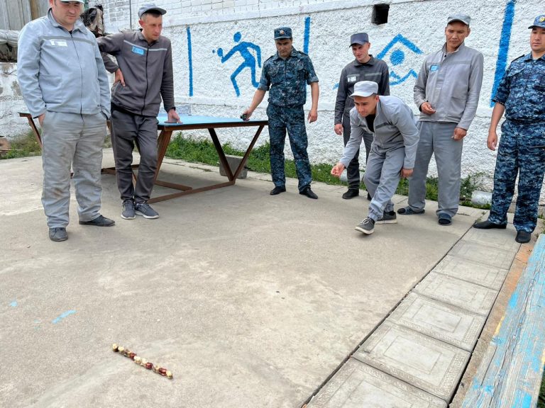 Национальные игры провели для осужденных ВКО