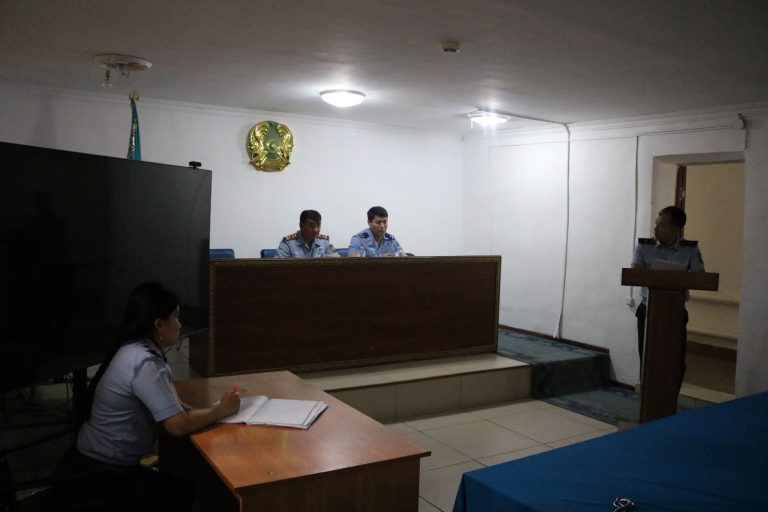 Ақтөбедегі тергеу изоляторы 2023 жылдың бірінші жартыжылдығын қорытындылады