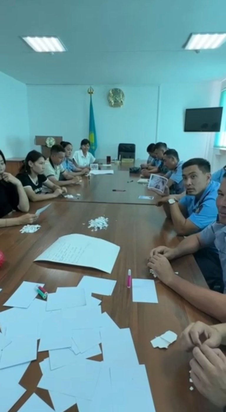 Психолог мамандар ҚАЖ қызметкерлерімен тренинг өткізді