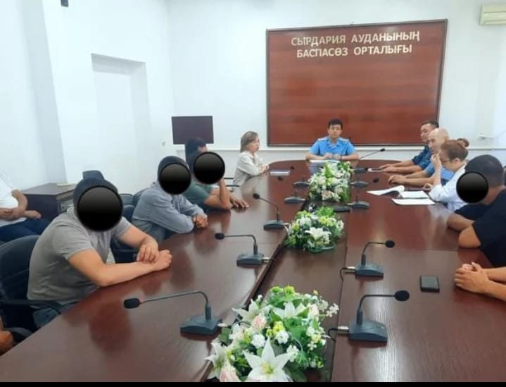 Пробация есебіндегі сотталғандармен кездесу өтті