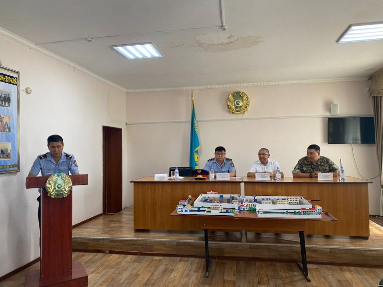 №60 мекемесінің жедел қызмет жұмысының атқарылған жұмыстарды қорытындылау жиналысы өтті