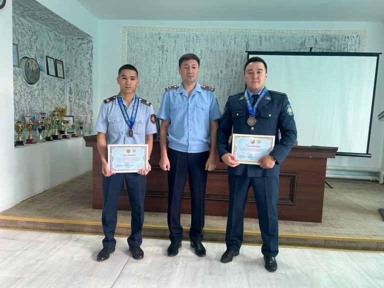 Ақтөбе облысының ҚАЖ қызметкерлері қоян-қолтық ұрысының жеңімпаздары