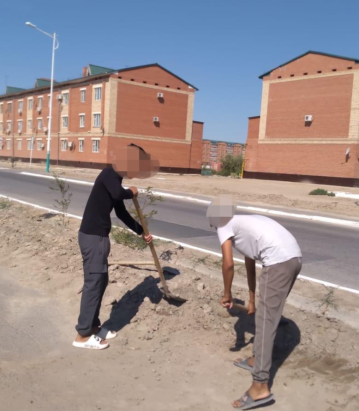 Темір ұрлаған азамат мәжбүрлі еңбек атқаруда