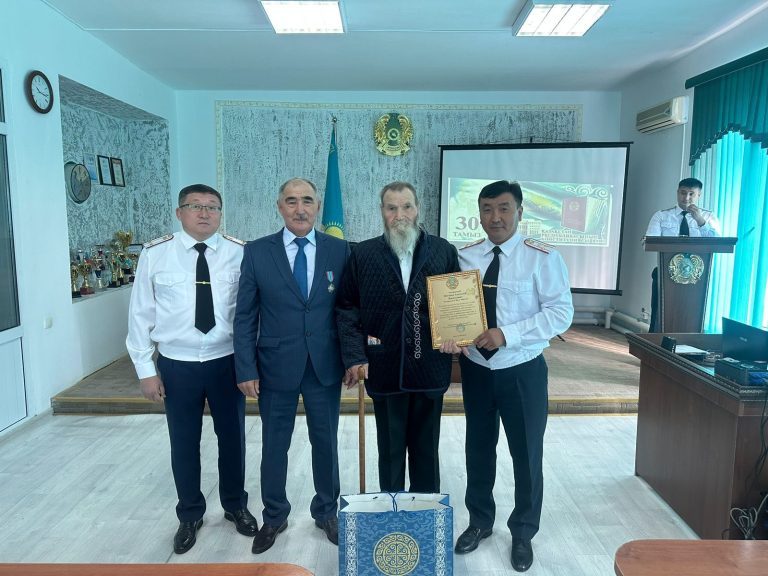 Ақтөбеде ҚАЖ Департаменті Ел Конституциясы мерекесін салтанатты түрде атап өтті