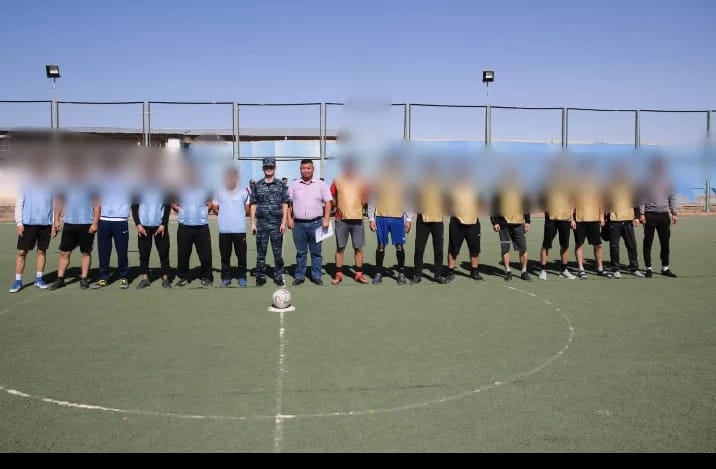 Конституция күніне орай ұйымдастырылған шағын футбол