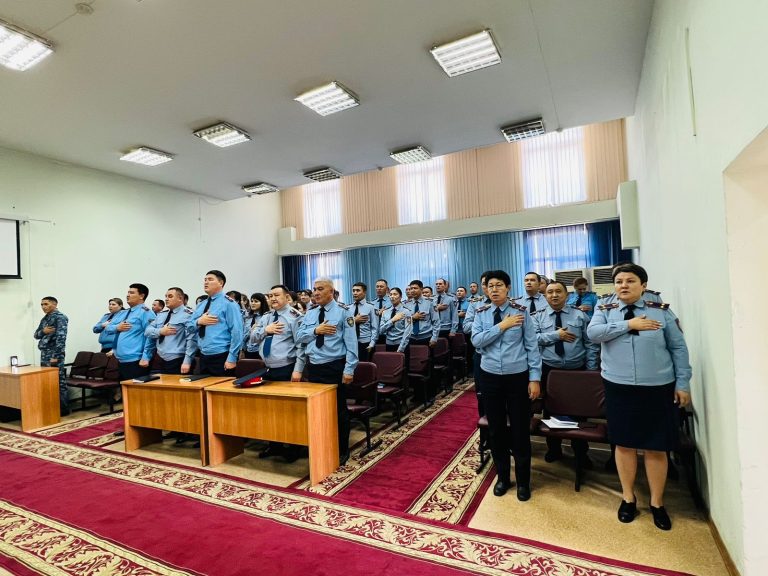 АЛМАТЫ ҚАЛАСЫ, АЛМАТЫ ЖӘНЕ ЖЕТІСУ ОБЛЫСТАРЫ БОЙЫНША ҚАЖД ҚЫЗМЕТКЕРЛЕРІ КОНСТИТУЦИЯ КҮНІН АТАП ӨТТІ