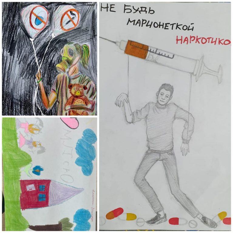 Столичные инспектора Департамента УИС города Астаны организовали конкурс рисунков и логотипов среди несовершеннолетних детей