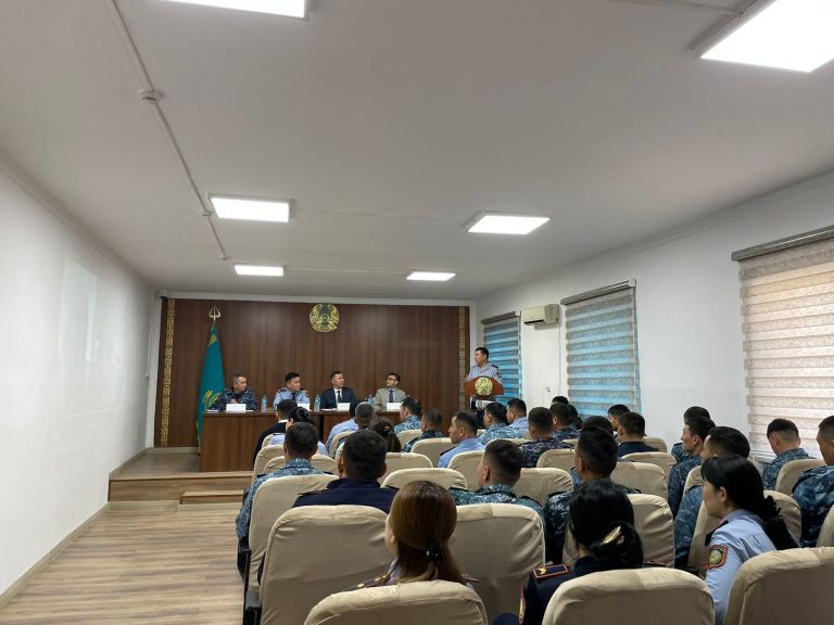 Қызылорда да тергеу мекемесінде жедел кеңес өтті