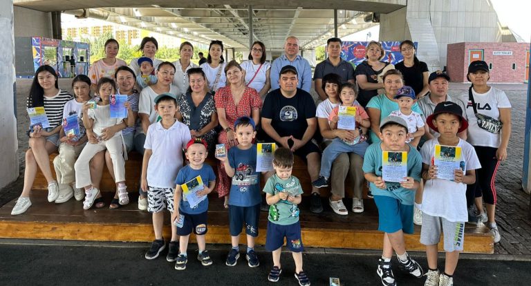 Триатлон паркінде жанұямен бірге өткізілген белсенді демалыс