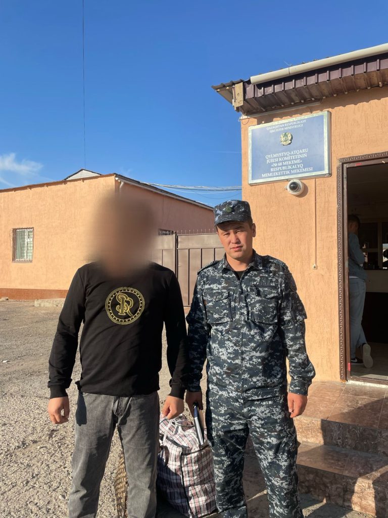 Тергеу мекемесінде тағы бір азамат бостандыққа шықты