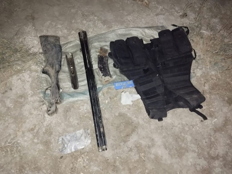 Сотрудниками УИС Алматинской области обнаружен тайник с оружием